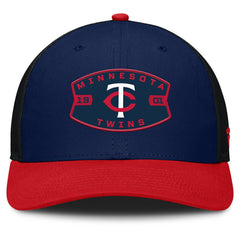 Minnesota Twins Fanatics Cutoff Adjustable Trucker Hat Lifestyle