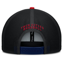 Minnesota Twins Fanatics Cutoff Adjustable Trucker Hat Lifestyle