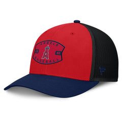 Los Angeles Angels Fanatics Cutoff Adjustable Trucker Hat Lifestyle