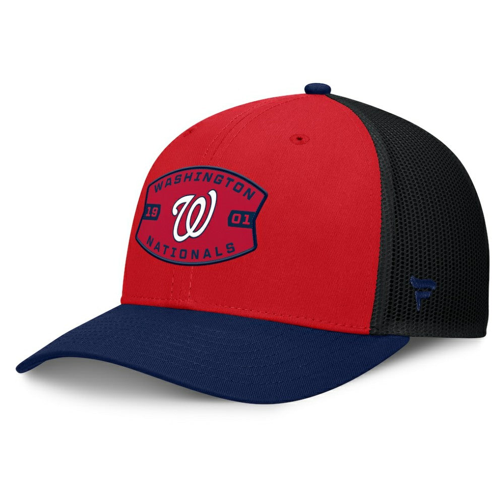 Washington Nationals Fanatics Cutoff Adjustable Trucker Hat On Sale
