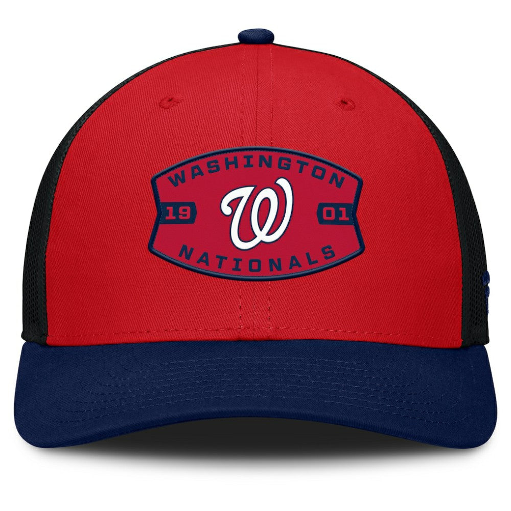 Washington Nationals Fanatics Cutoff Adjustable Trucker Hat On Sale