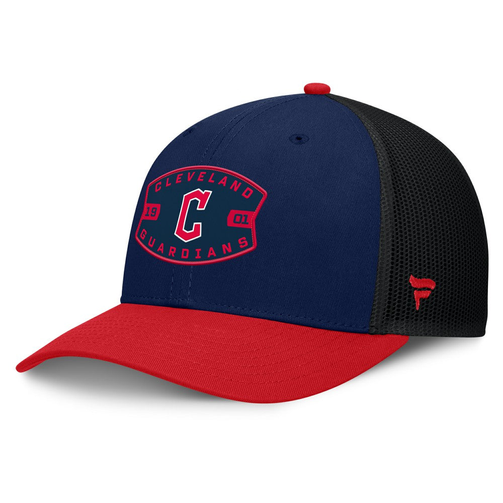 Cleveland Guardians Fanatics Cutoff Adjustable Trucker Hat for sale
