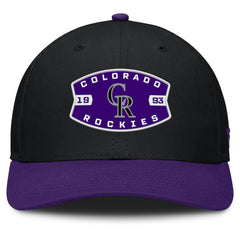 Colorado Rockies Fanatics Cutoff Adjustable Trucker Hat Lifestyle