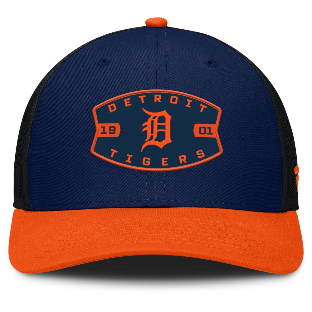 Detroit Tigers Fanatics Cutoff Adjustable Trucker Hat Clearance