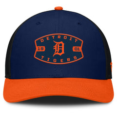 Detroit Tigers Fanatics Cutoff Adjustable Trucker Hat Clearance