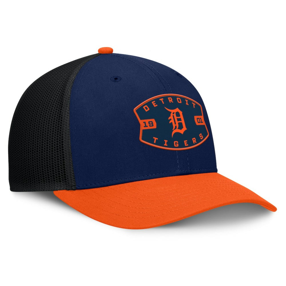 Detroit Tigers Fanatics Cutoff Adjustable Trucker Hat Clearance