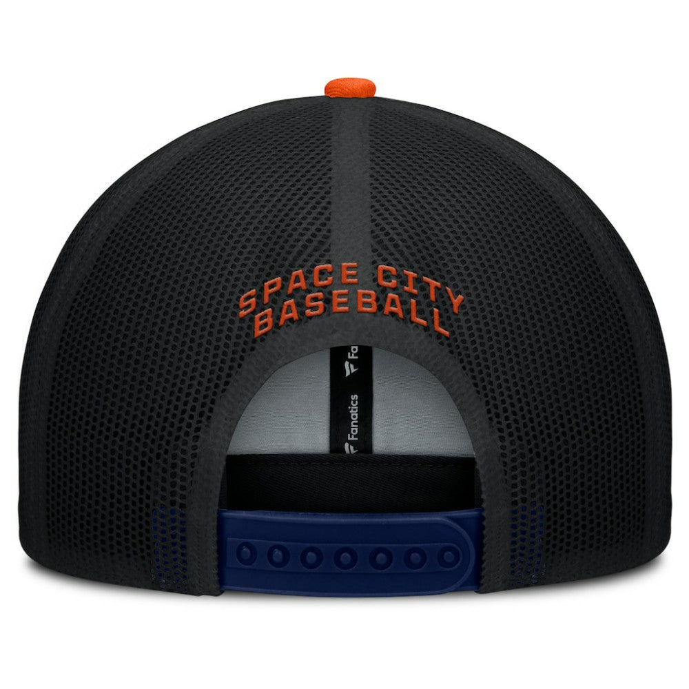 Houston Astros Fanatics Cutoff Adjustable Trucker Hat for sale