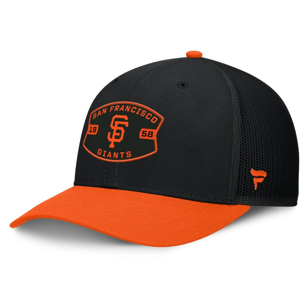 San Francisco Giants Fanatics Cutoff Adjustable Trucker Hat Online