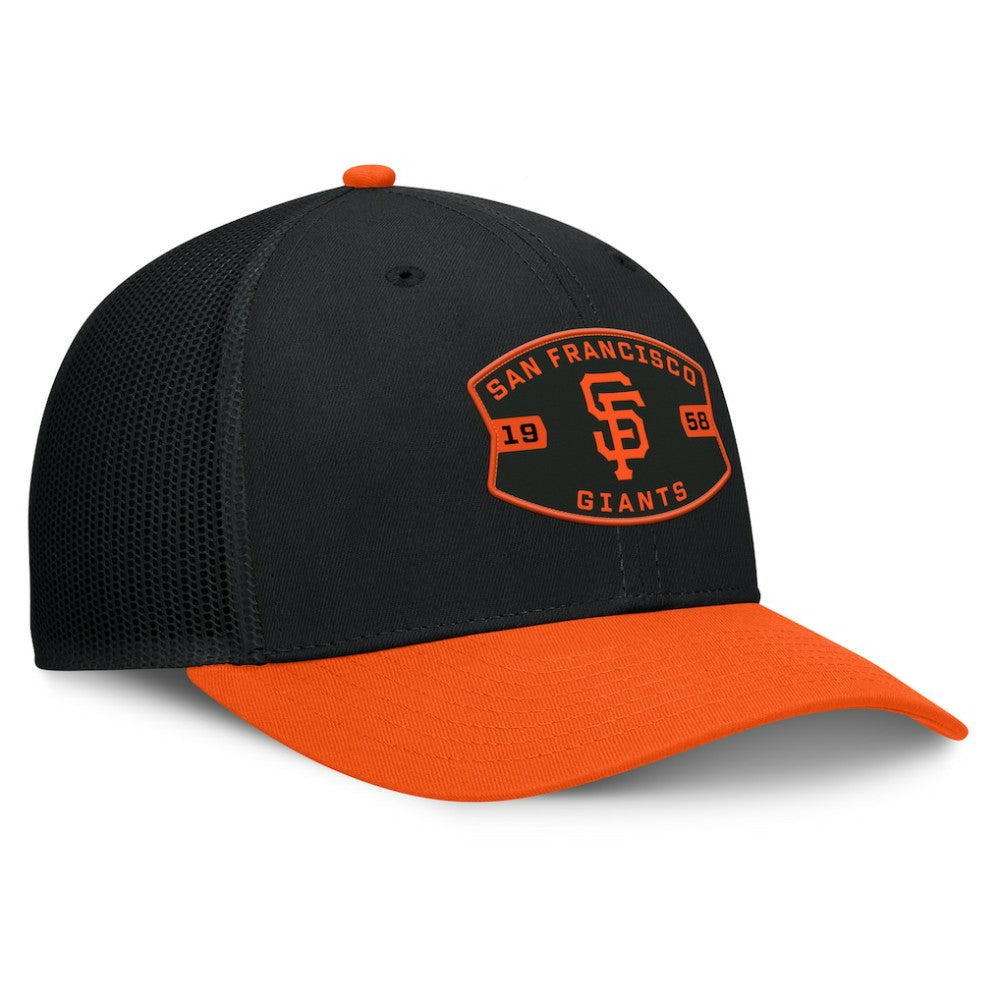 San Francisco Giants Fanatics Cutoff Adjustable Trucker Hat Online