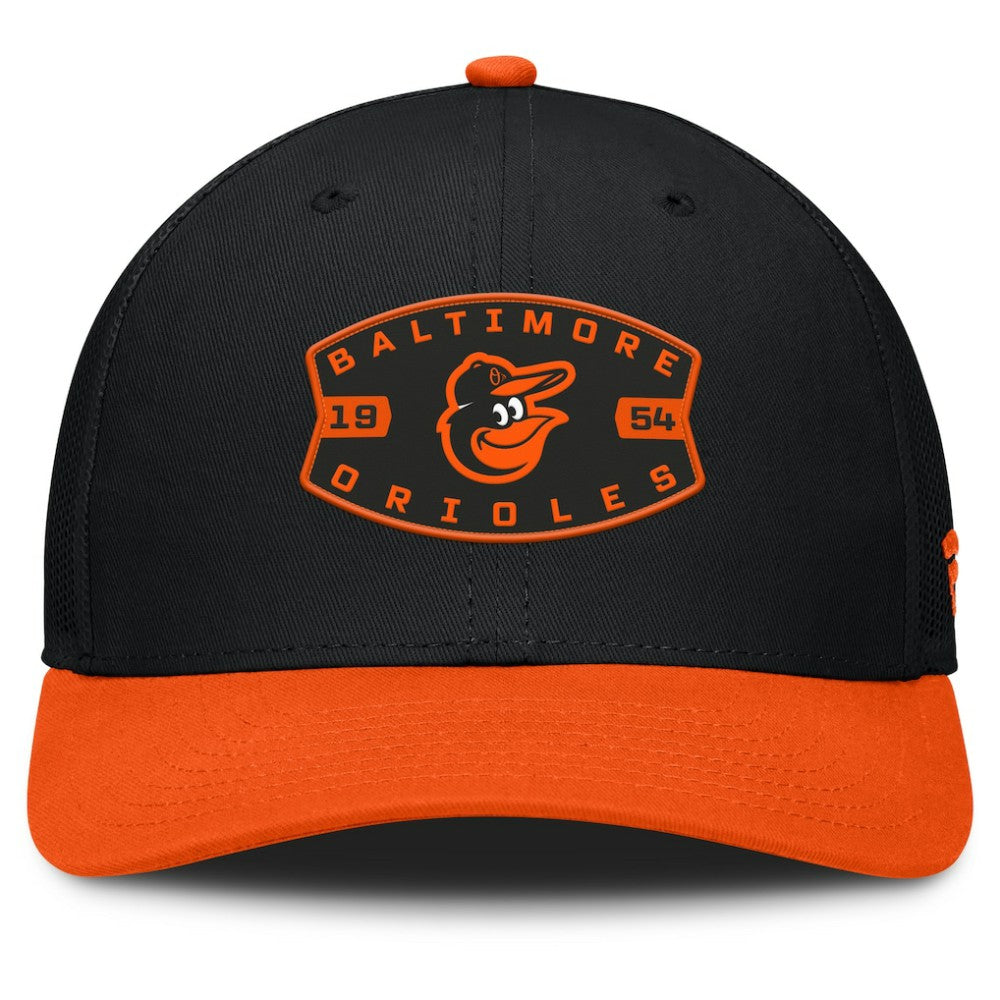 Baltimore Orioles Fanatics Cutoff Adjustable Trucker Hat Sale