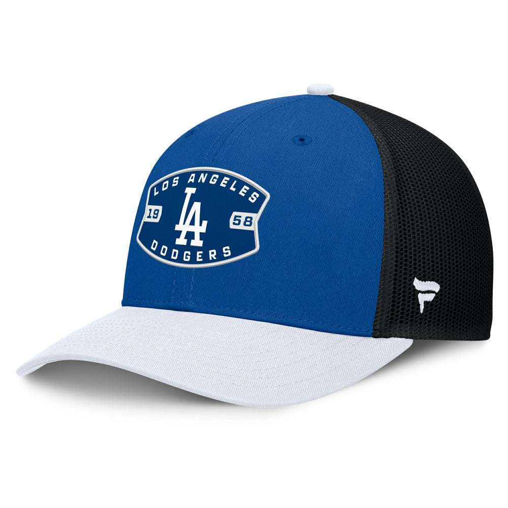 Los Angeles Dodgers Fanatics Cutoff Adjustable Trucker Hat for sale