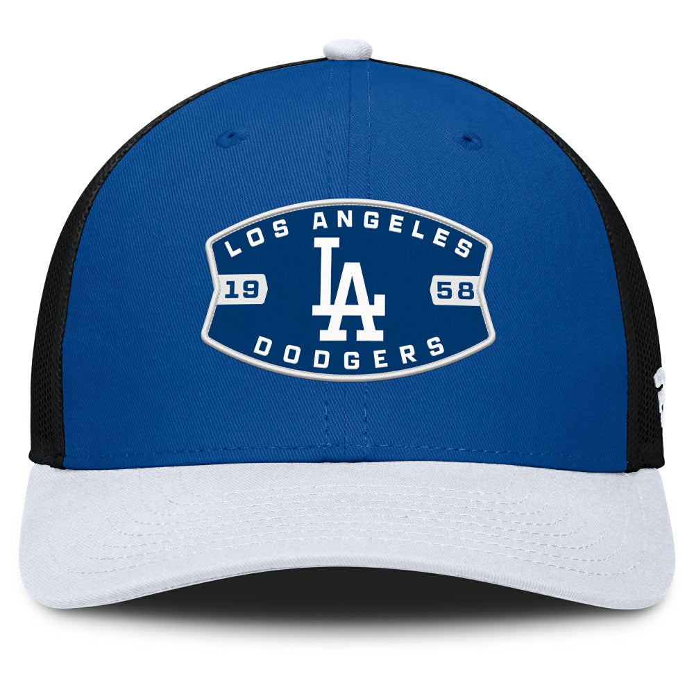 Los Angeles Dodgers Fanatics Cutoff Adjustable Trucker Hat for sale