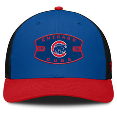 Chicago Cubs Fanatics Cutoff Adjustable Trucker Hat Lifestyle
