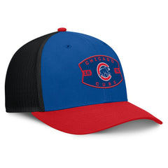 Chicago Cubs Fanatics Cutoff Adjustable Trucker Hat Lifestyle