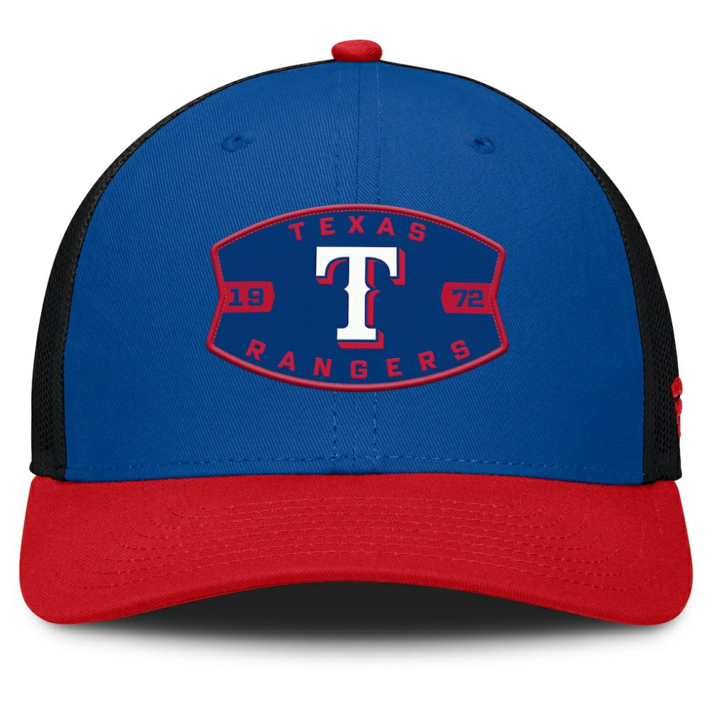 Texas Rangers Fanatics Cutoff Adjustable Trucker Hat Near Me