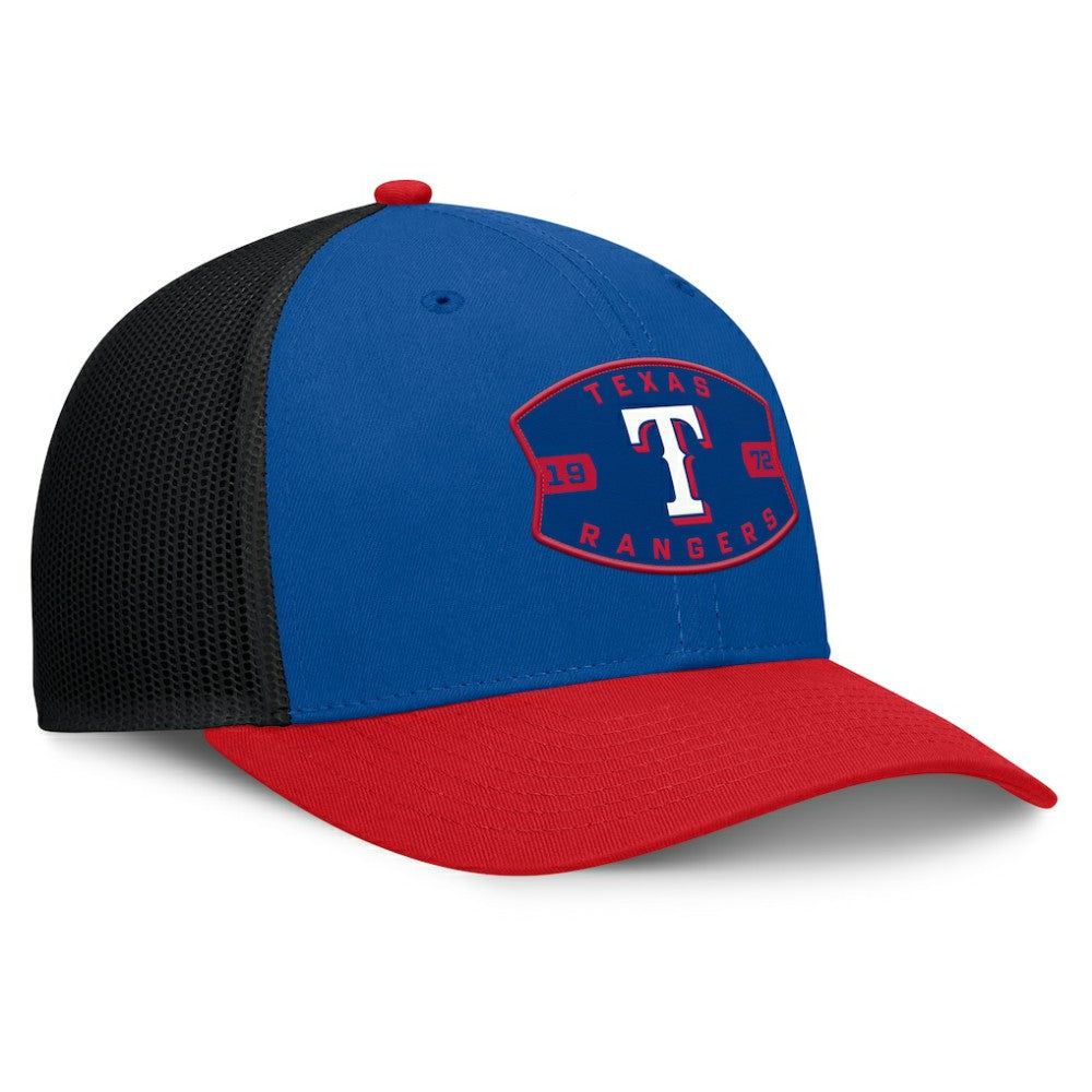 Texas Rangers Fanatics Cutoff Adjustable Trucker Hat Near Me