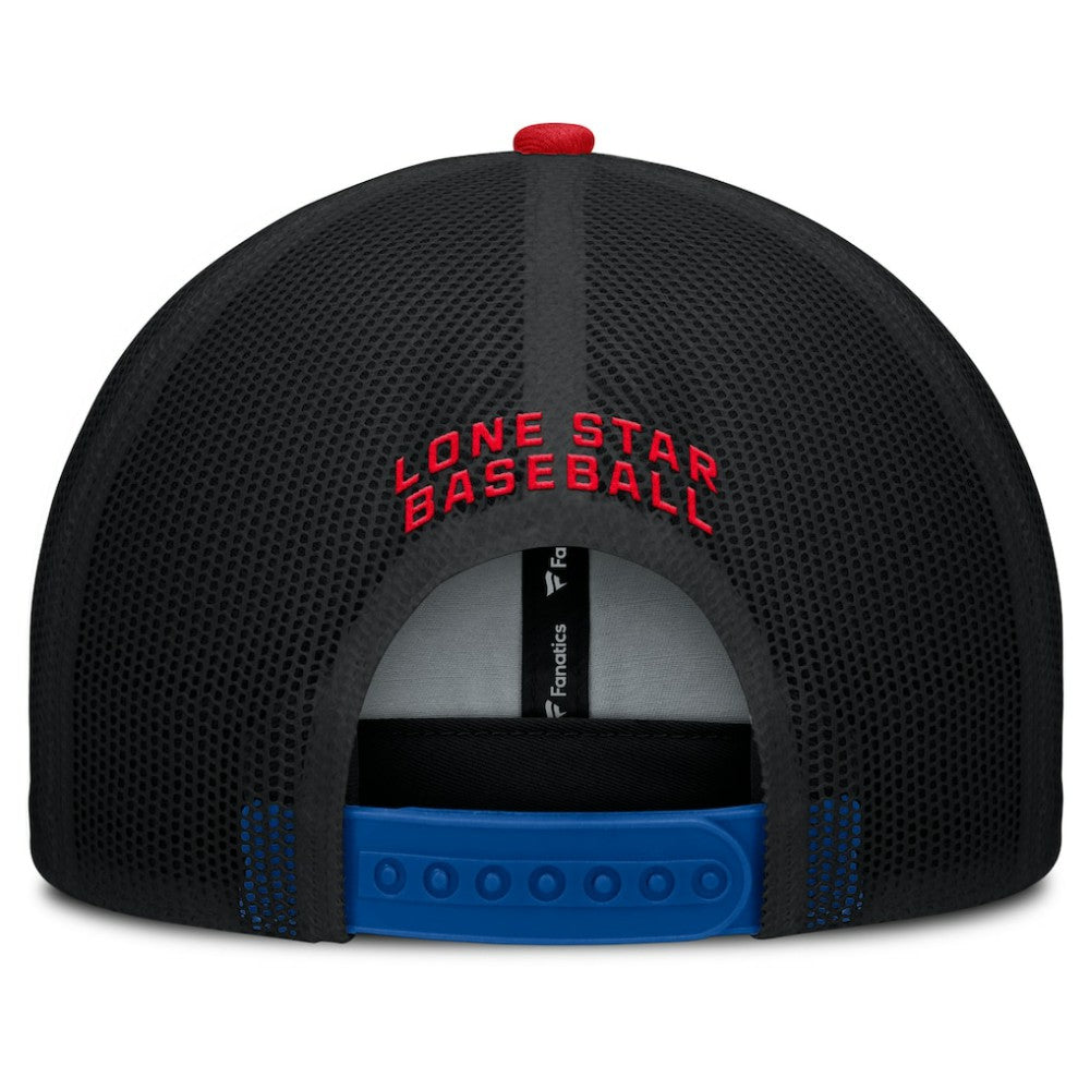 Texas Rangers Fanatics Cutoff Adjustable Trucker Hat Near Me