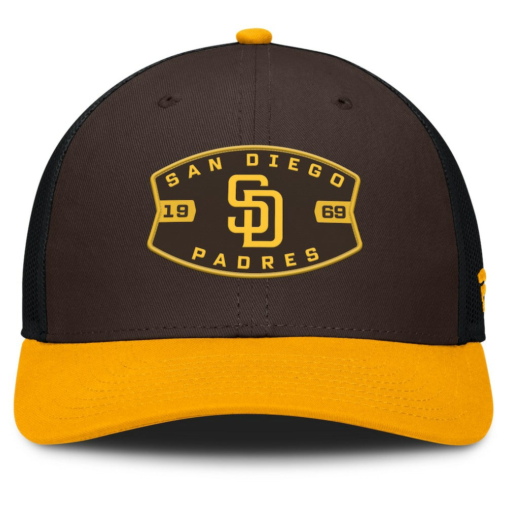 San Diego Padres Fanatics Cutoff Adjustable Trucker Hat Sale