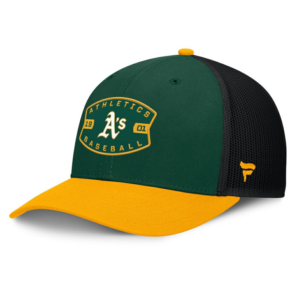 Athletics Fanatics Cutoff Adjustable Trucker Hat Lifestyle