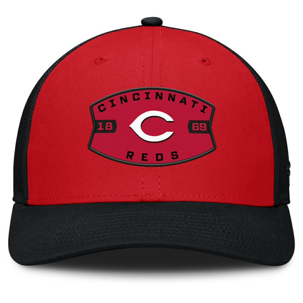 Cincinnati Reds Fanatics Cutoff Adjustable Trucker Hat Sale