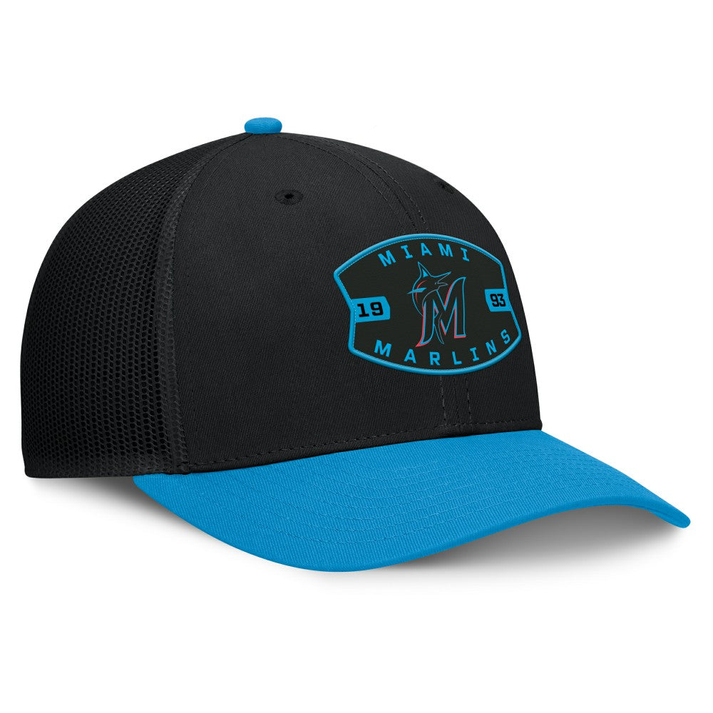 Miami Marlins Fanatics Cutoff Adjustable Trucker Hat Clearance
