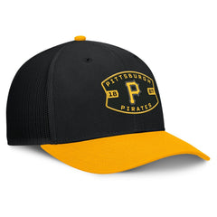 Pittsburgh Pirates Fanatics Cutoff Adjustable Trucker Hat discount