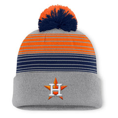 Houston Astros Fanatics Balk Cuffed Knit Hat with Pom for sale