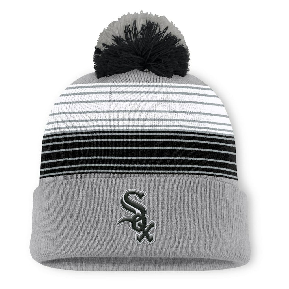 Chicago White Sox Fanatics Balk Cuffed Knit Hat with Pom Near Me