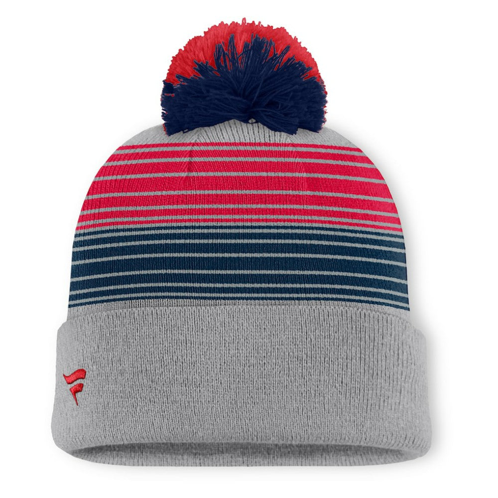 Boston Red Sox Fanatics Balk Cuffed Knit Hat with Pom discount