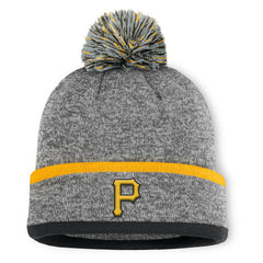 Pittsburgh Pirates Fanatics Backstop Cuffed Knit Hat with Pom Sale
