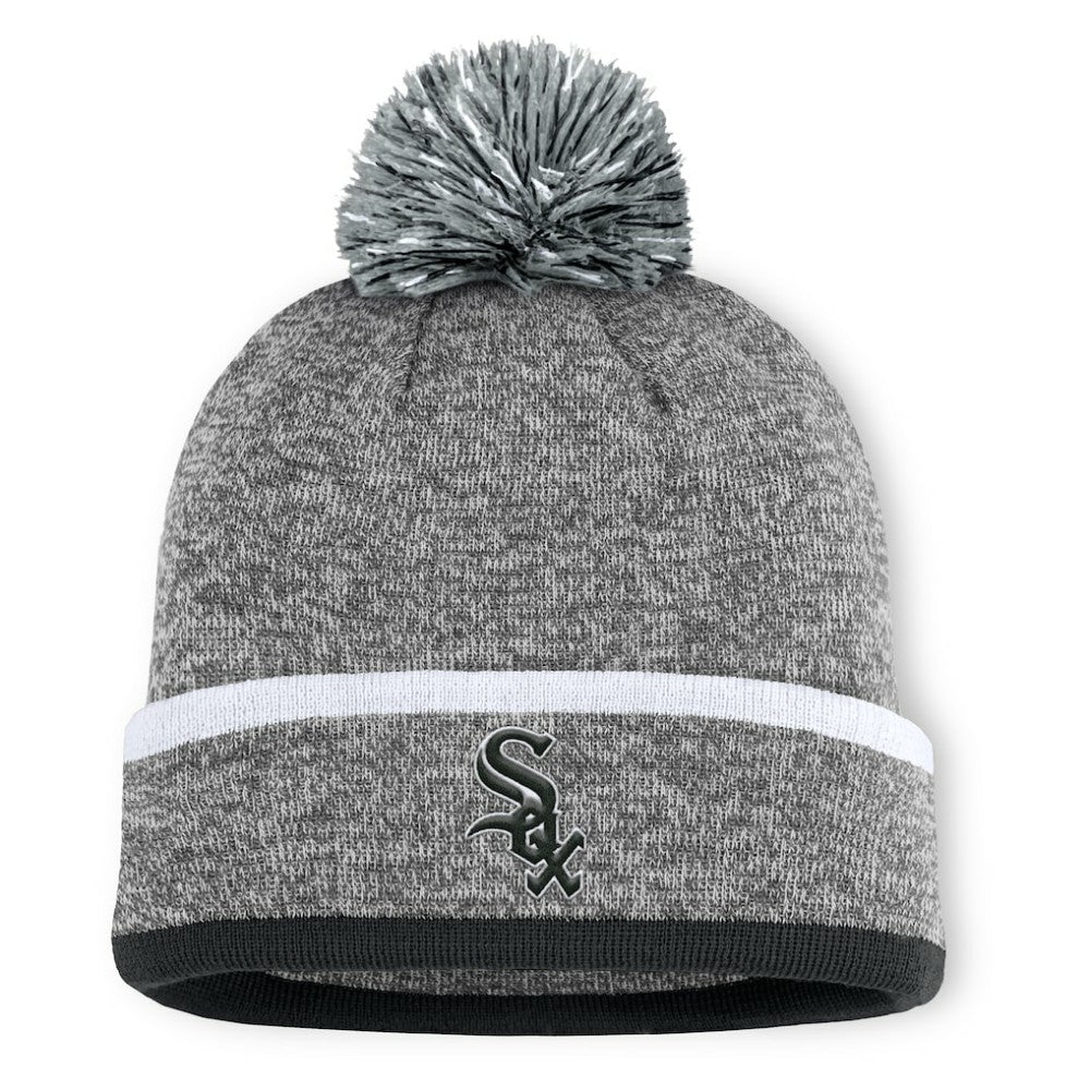 Chicago White Sox Fanatics Backstop Cuffed Knit Hat with Pom Online