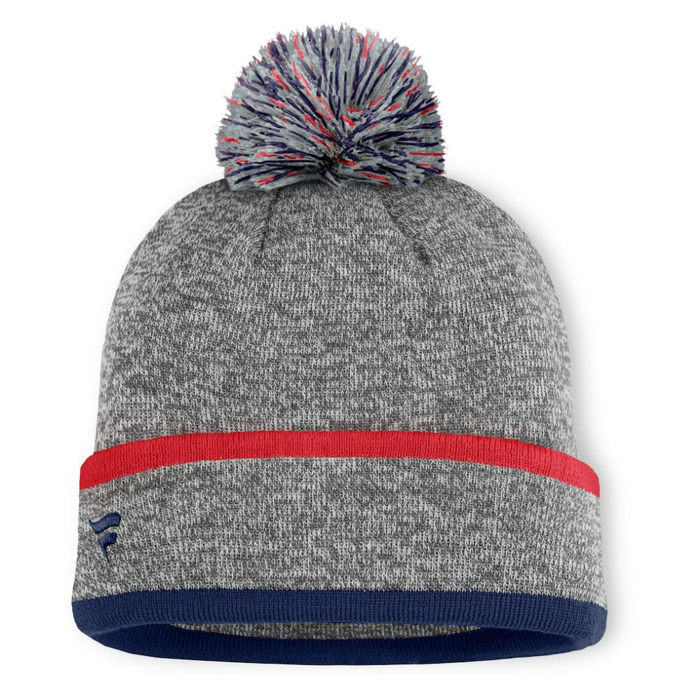 Boston Red Sox Fanatics Backstop Cuffed Knit Hat with Pom Online