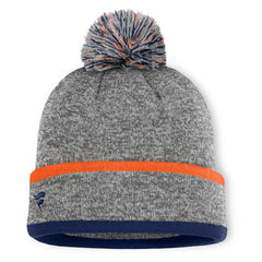 Detroit Tigers Fanatics Backstop Cuffed Knit Hat with Pom Clearance