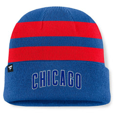Chicago Cubs Fanatics Baseline Cuffed Knit Hat for sale