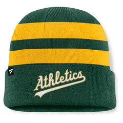 Athletics Fanatics Baseline Cuffed Knit Hat On Sale