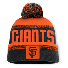 San Francisco Giants Fanatics No-Doubter Cuffed Knit Hat with Pom for sale