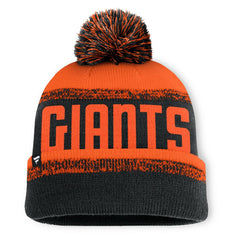 San Francisco Giants Fanatics No-Doubter Cuffed Knit Hat with Pom for sale