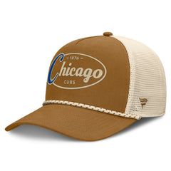 Chicago Cubs Fanatics A-Frame Trucker Adjustable Hat Sale
