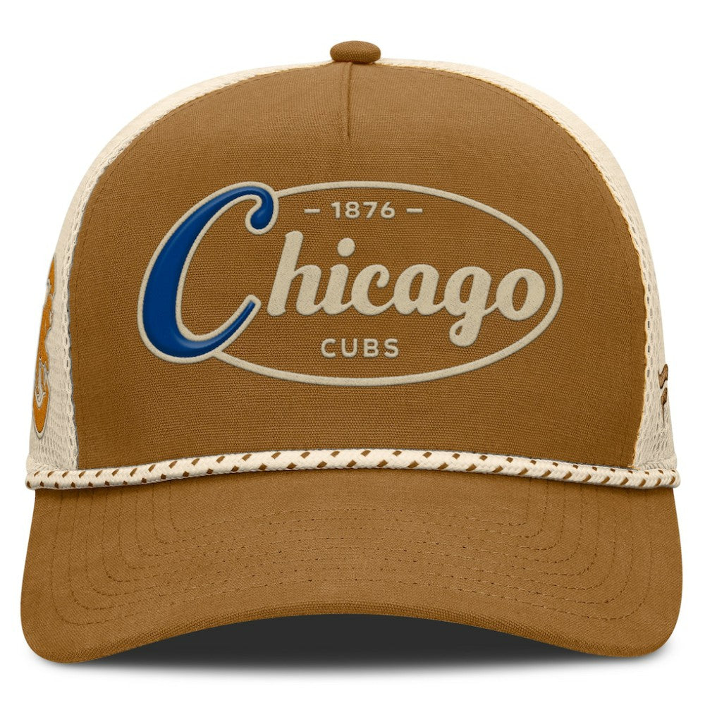 Chicago Cubs Fanatics A-Frame Trucker Adjustable Hat Sale