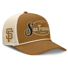 San Francisco Giants Fanatics A-Frame Trucker Adjustable Hat On Sale