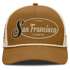San Francisco Giants Fanatics A-Frame Trucker Adjustable Hat On Sale