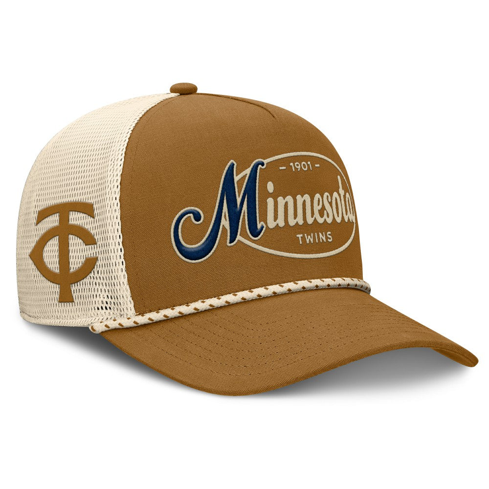 Minnesota Twins Fanatics A-Frame Trucker Adjustable Hat Sale