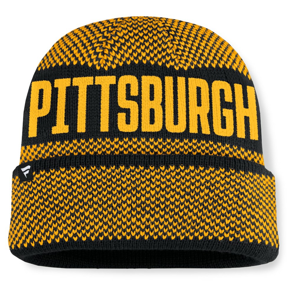 Pittsburgh Pirates Fanatics Rotation Cuffed Knit Hat Clearance