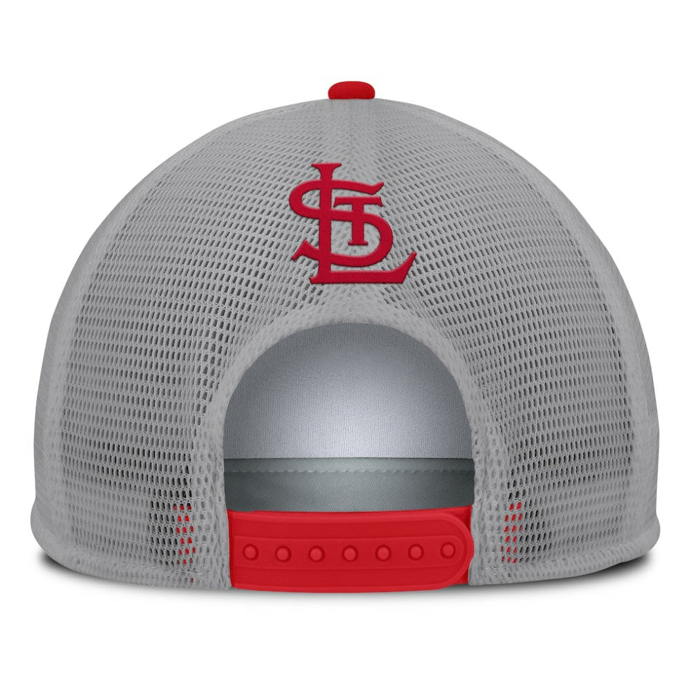 St. Louis Cardinals Fanatics Cranked Foam Front Patch Trucker Adjustable Hat Online