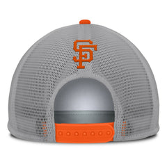 San Francisco Giants Fanatics Cranked Foam Front Patch Trucker Adjustable Hat for sale