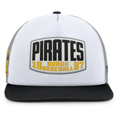 Pittsburgh Pirates Fanatics Cranked Foam Front Patch Trucker Adjustable Hat for sale