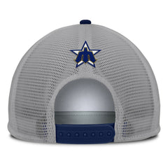 Seattle Mariners Fanatics Cranked Foam Front Patch Trucker Adjustable Hat Clearance