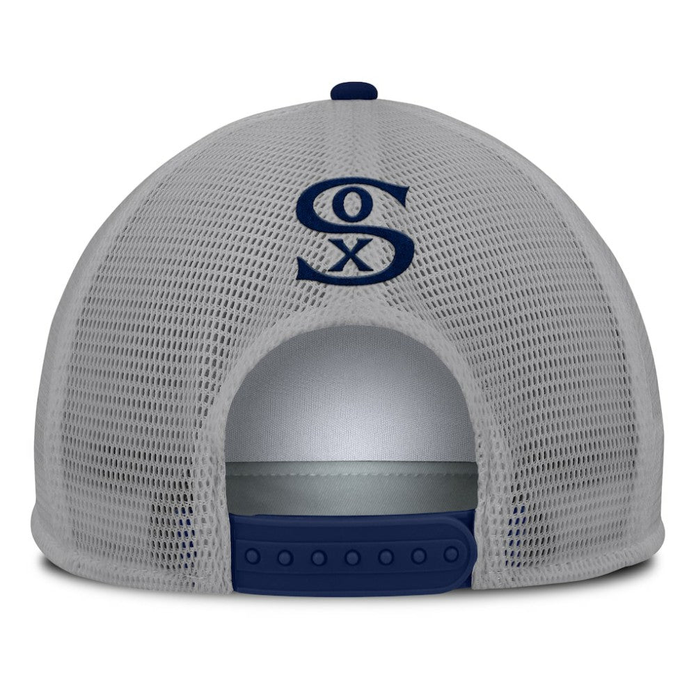 Chicago White Sox Fanatics Cranked Foam Front Patch Trucker Adjustable Hat Sale