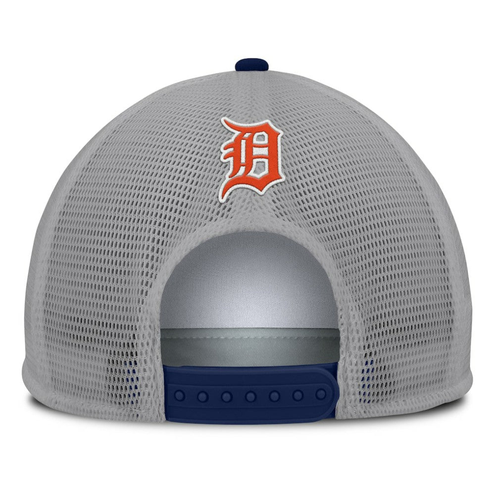 Detroit Tigers Fanatics Cranked Foam Front Patch Trucker Adjustable Hat for sale
