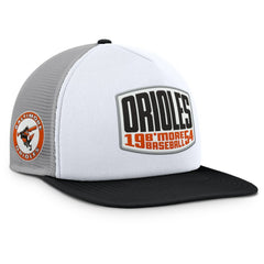 Baltimore Orioles Fanatics Cranked Foam Front Patch Trucker Adjustable Hat On Sale